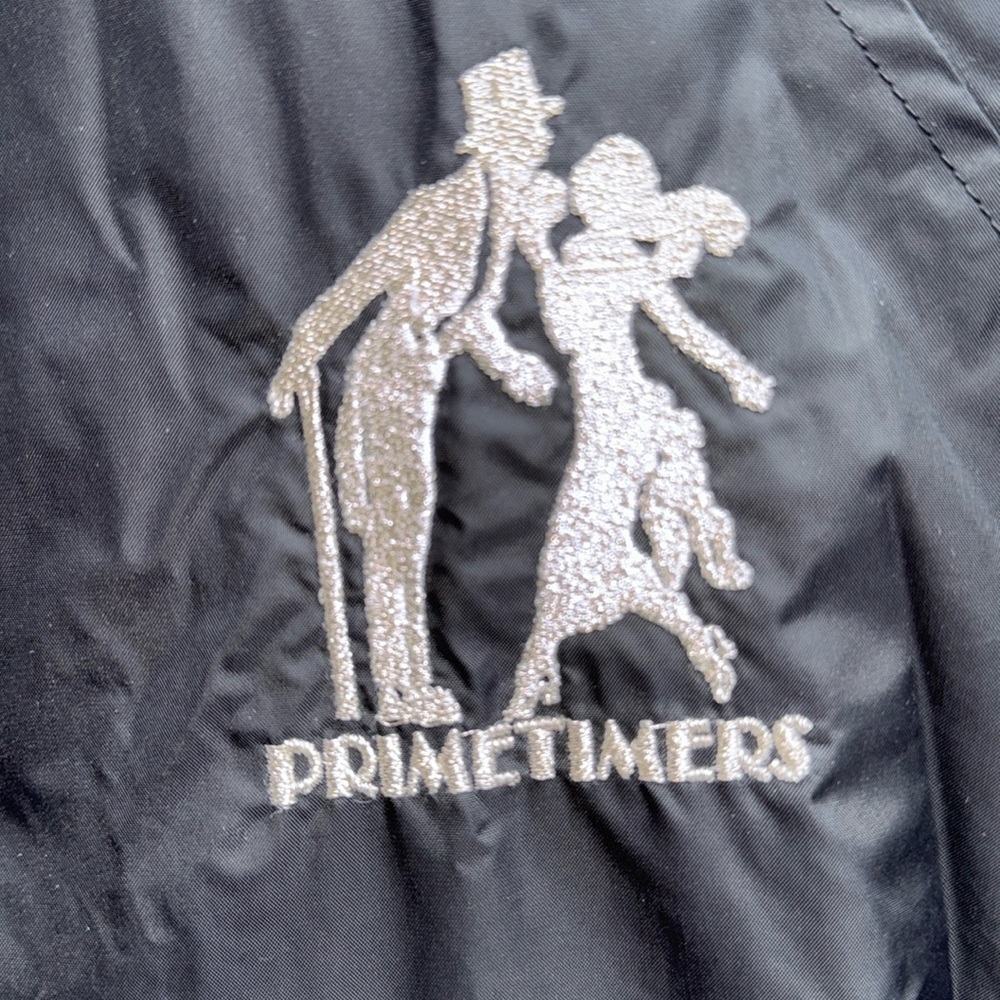 Vintage Embroidered Prime Timers Snap Jacket M